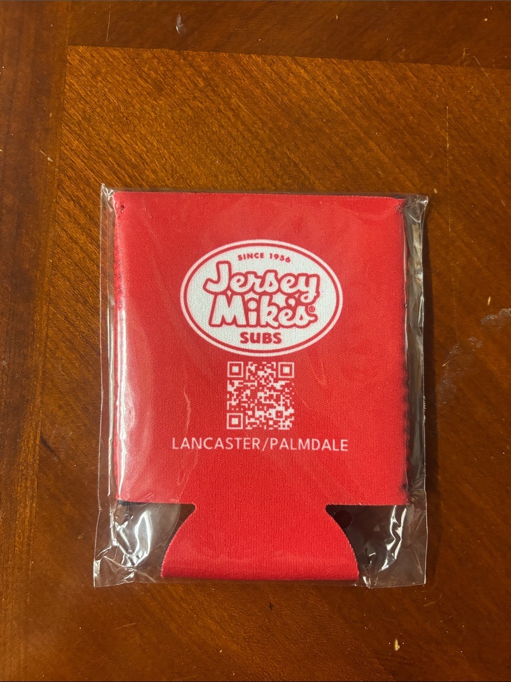 Red Can Cooler Koozie - Branded Insulated Sleeve
